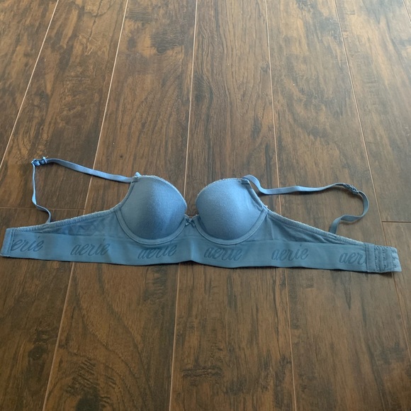 Blue Aerie bra with underband - Picture 1 of 3
